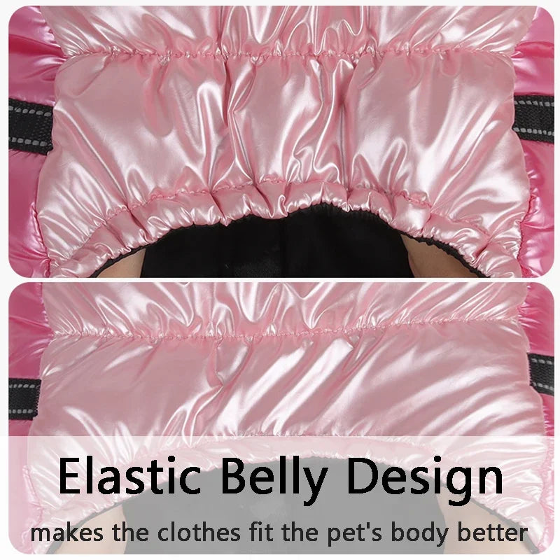 Warm Dog Coat with Integrated Harness – PawMate™