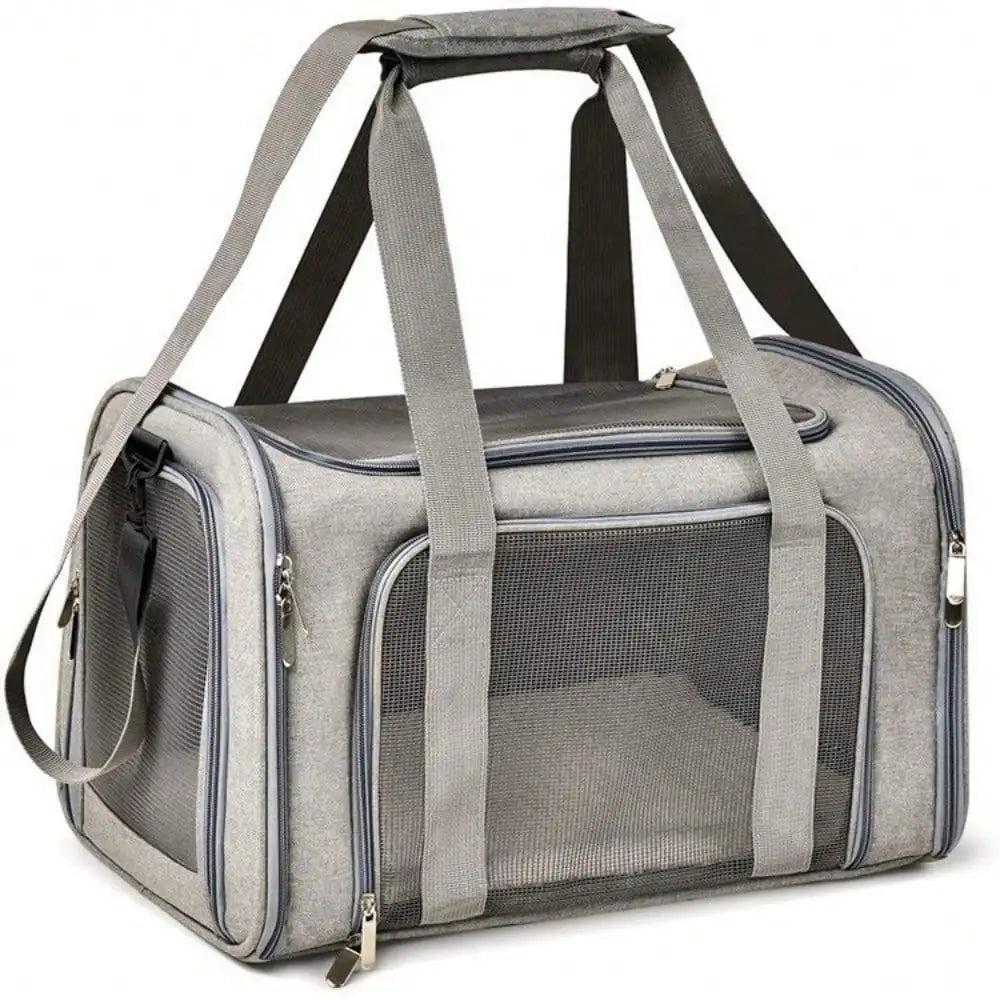 Foldable Soft Pet Carrier Bag for Dogs & Cats – MoveFlex™
