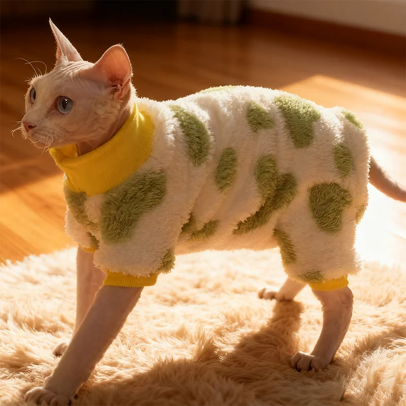 Warm Fleece Cat Coat – FrostWise™