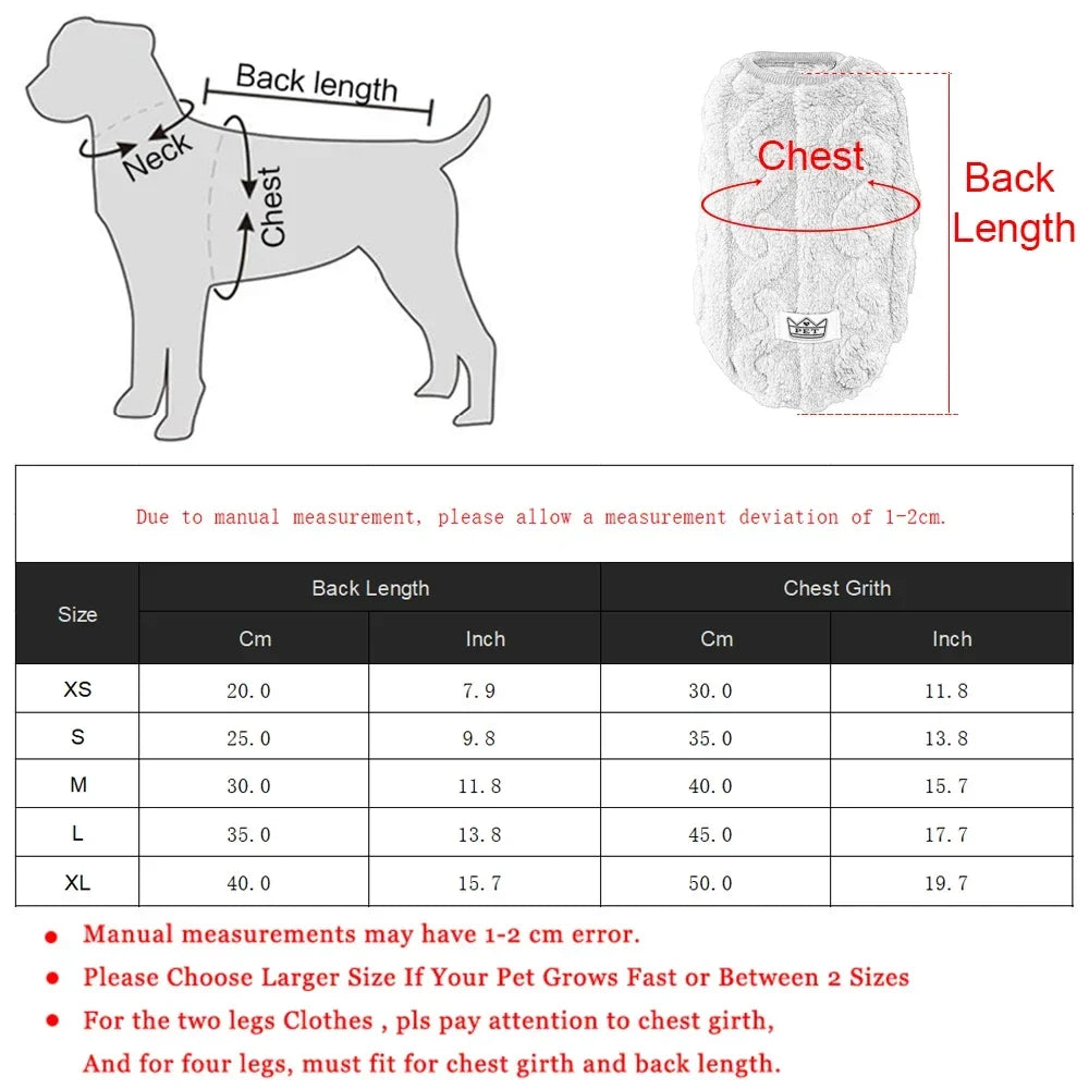 Soft Fleece Pet Sweater for Cats – SnugTouch™