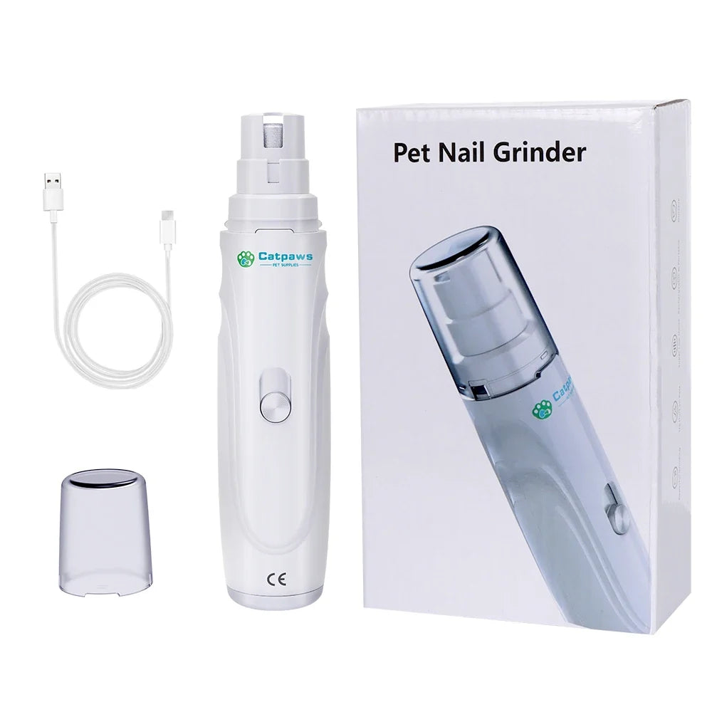 Rechargeable Electric Pet Nail Grinder – PawWave™