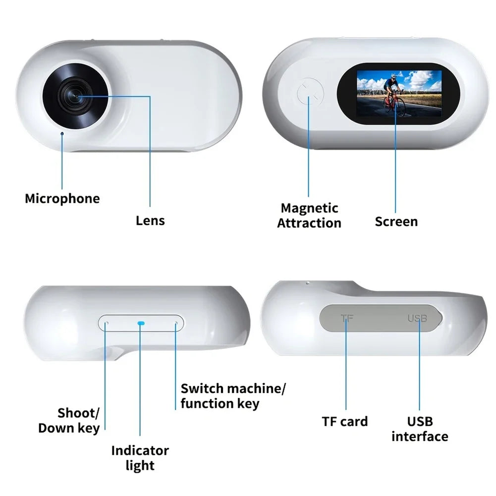 Tailented ScoutStyle™ – Pet Camera for Dogs & Cats