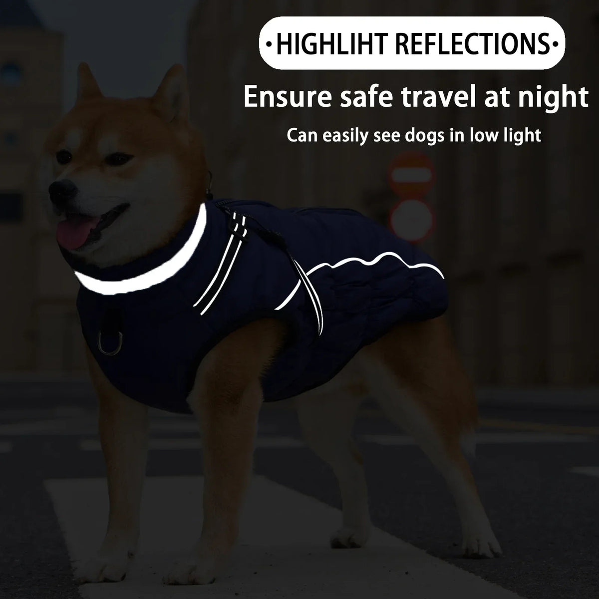 Warm Dog Coat for Large Breeds – SnugWorks™