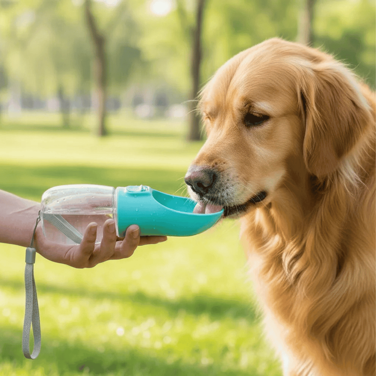 2-in-1 Portable Pet Water Bottle – FreshPlus™