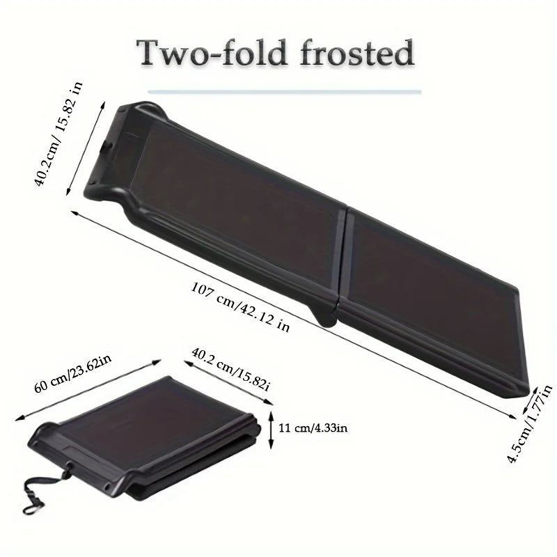 Tailented SeatWave™ – Foldable Pet Car Ramp for Dogs