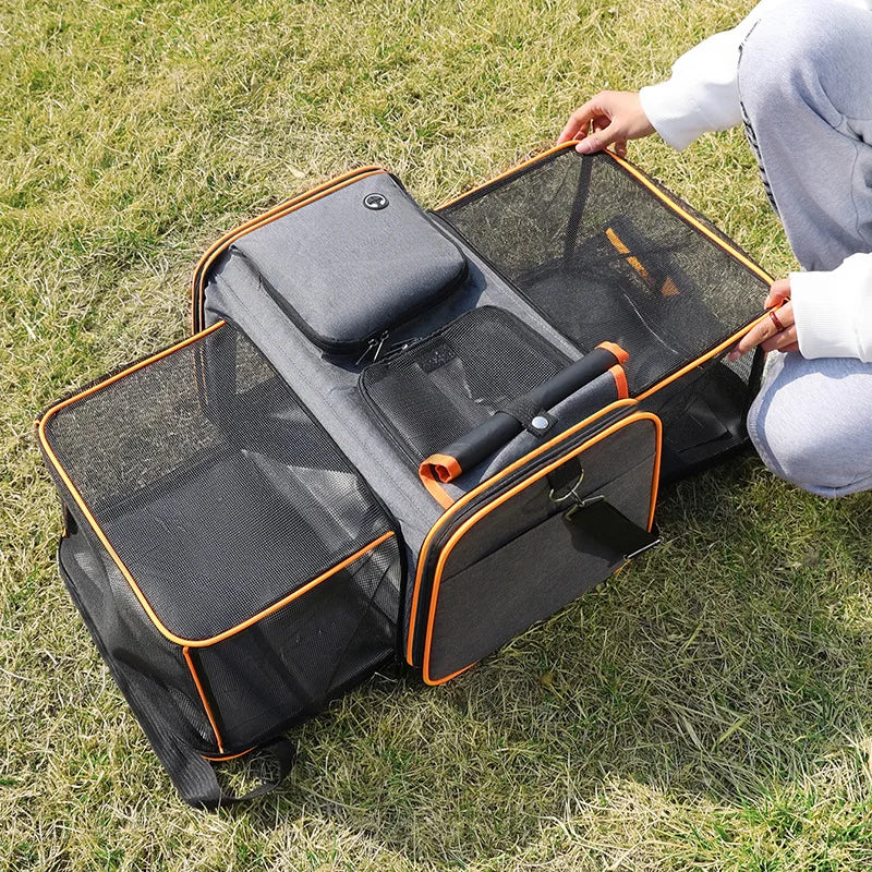 Expandable Portable Pet Carrier – RoamHaven™