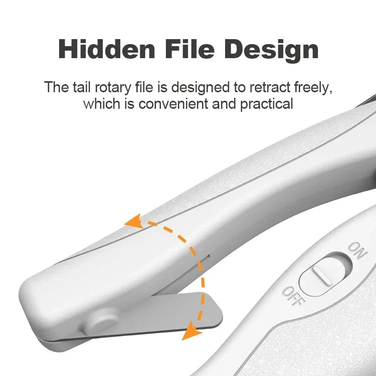 Tailented TrimLink™ – Pet Nail Clipper with LED Light with Rechargeable Power for Pets