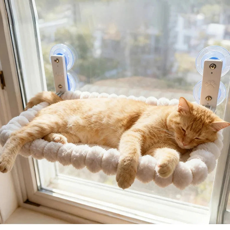 Tailented NestPure™ – Pet Window Hammock for Cats