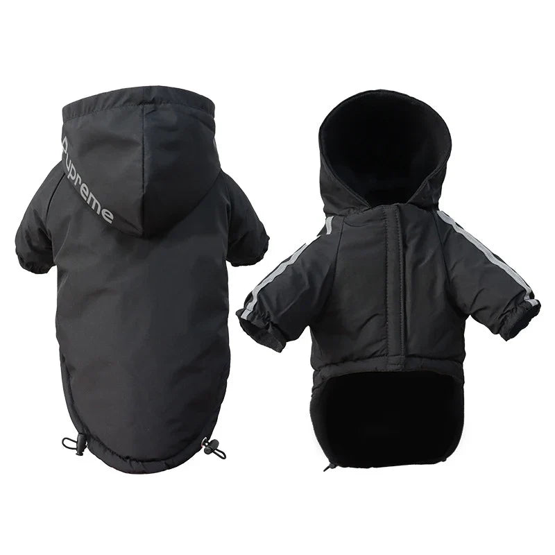 Warm Reflective Waterproof Pet Coat – FrostGuard™