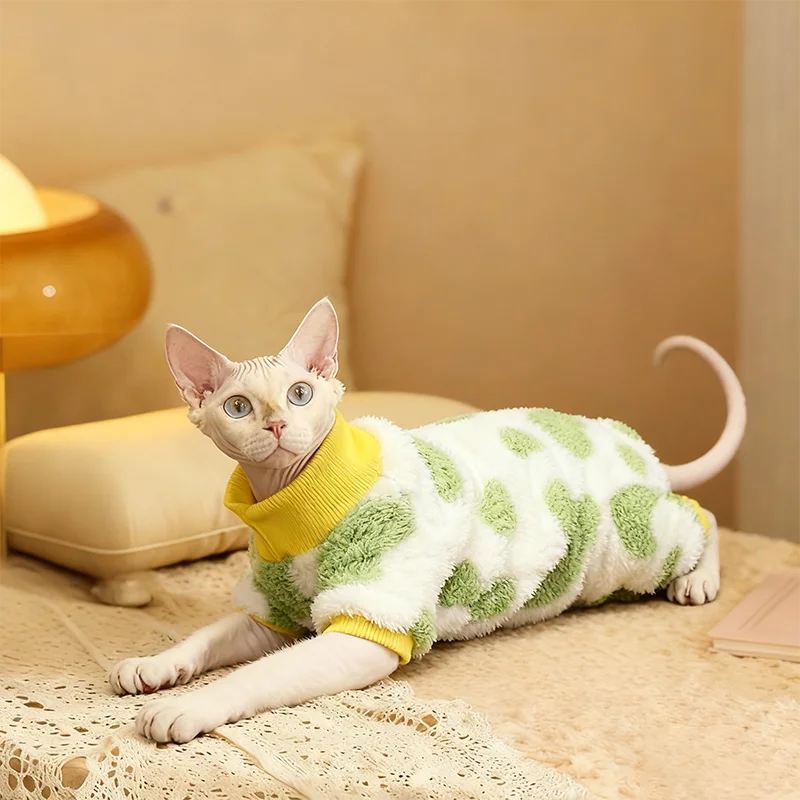 Warm Fleece Cat Coat – FrostWise™