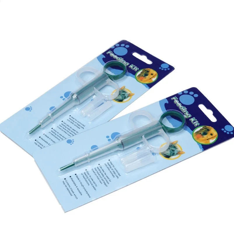 Needle-Free Pet Feeding Syringe for Dogs & Cats – DishTrail™
