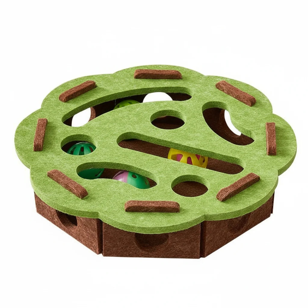 Interactive Cat Puzzle Toy – FetchPro™
