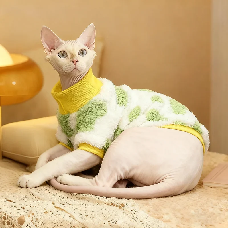 Warm Fleece Cat Coat – FrostWise™