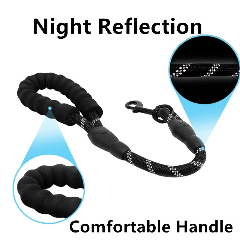 Nylon Reflective Dog Leash – TrailView™