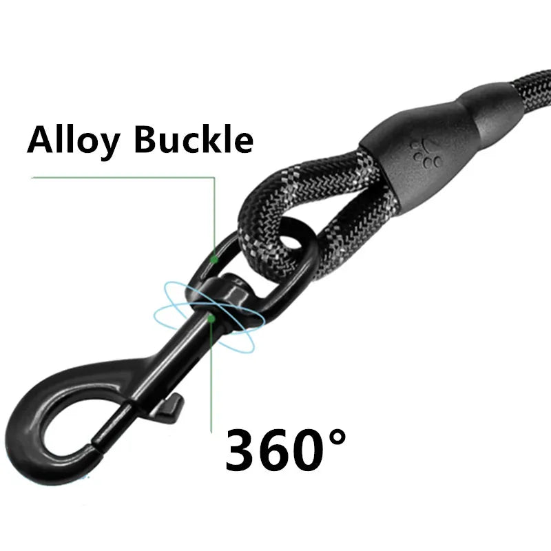Nylon Reflective Dog Leash – TrailView™