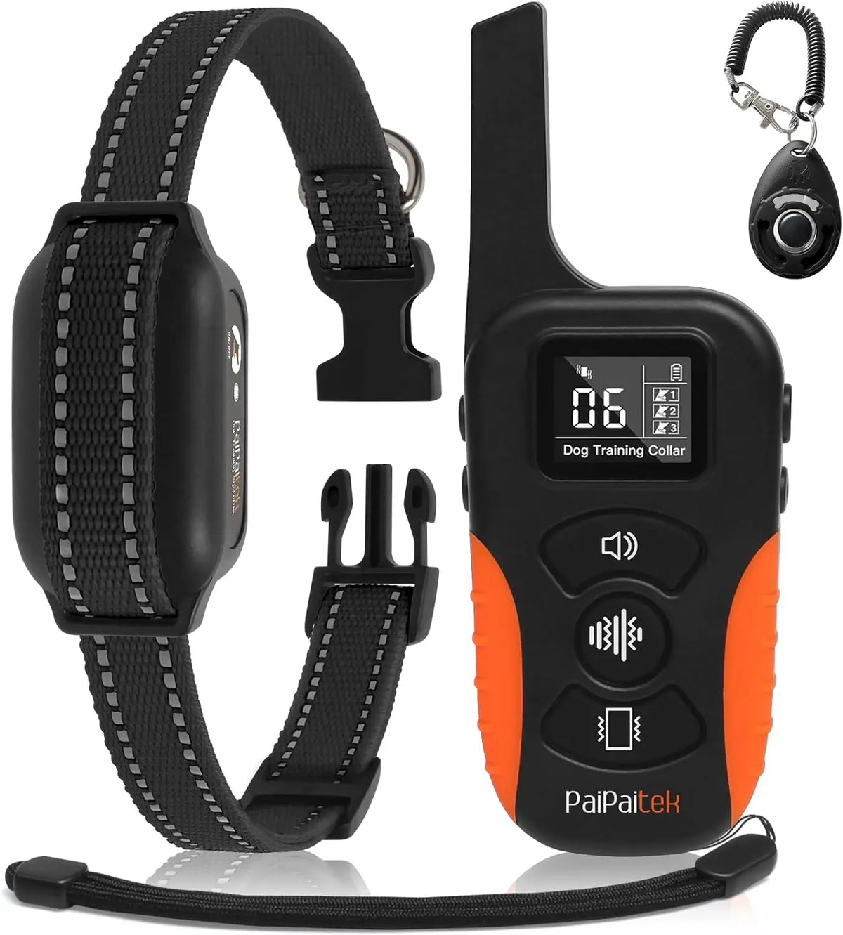 Tailented PawSafe™ – Adjustable Anti-Bark Training Collar for Dogs