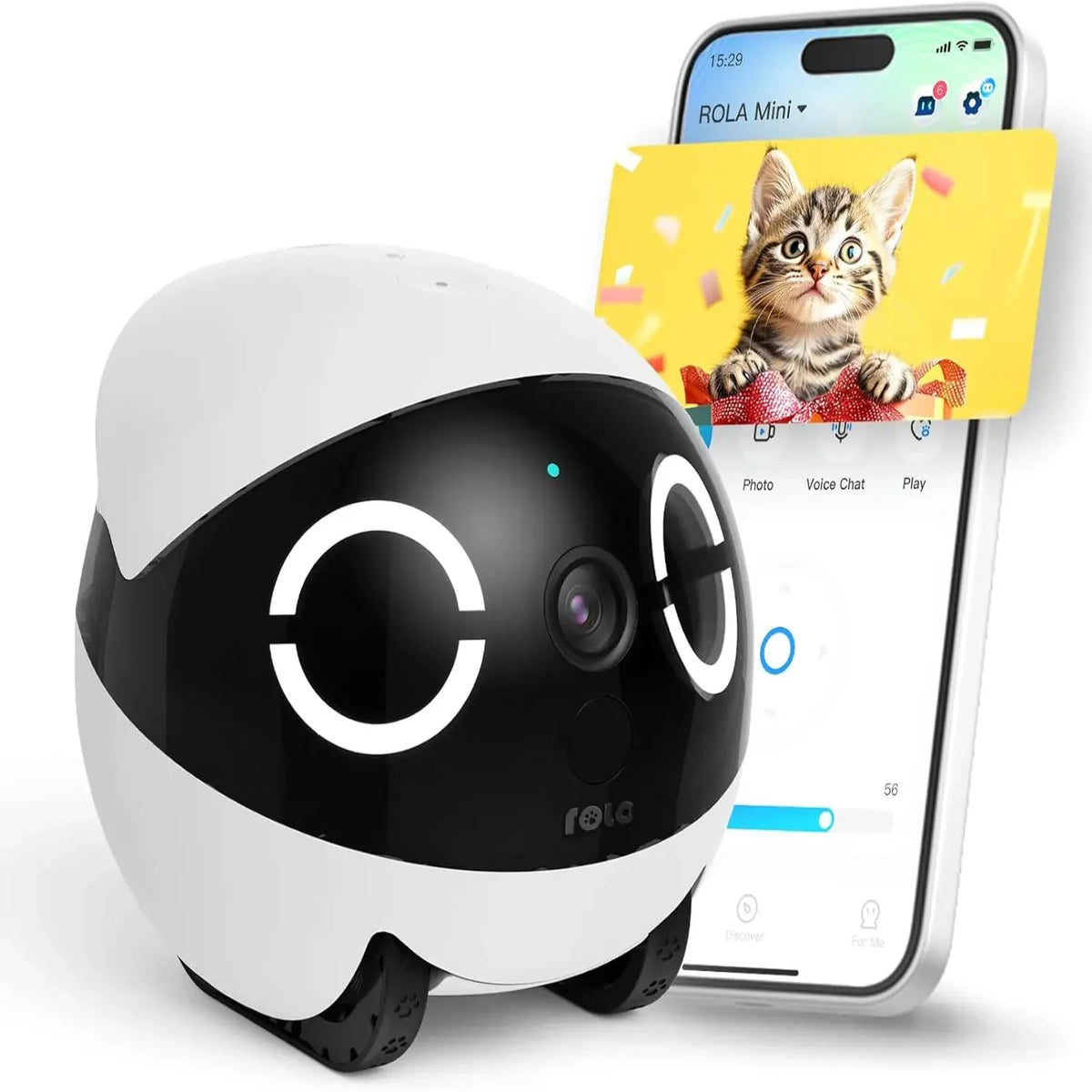 2K Mobile Pet Camera Robot with Night Vision – LookElite™