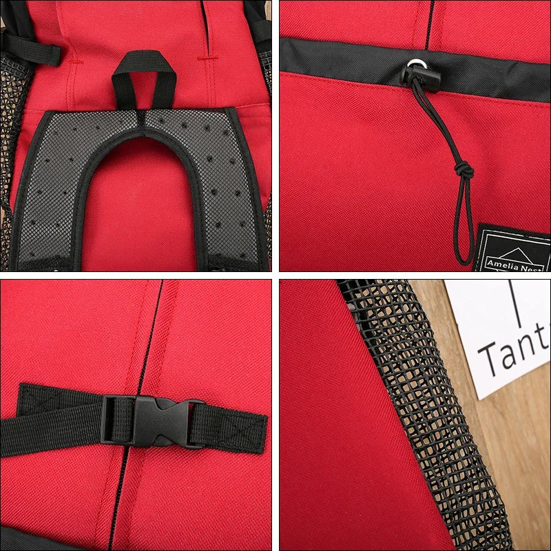 Breathable Pet Carrier Backpack for Dogs & Cats – TravelPure™