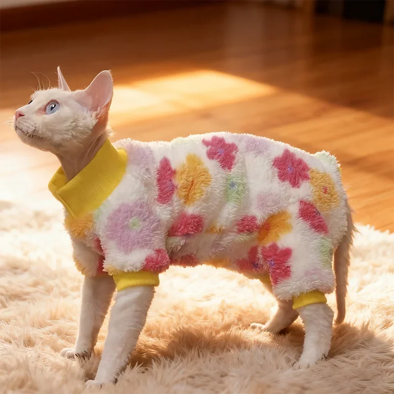 Warm Fleece Cat Coat – FrostWise™