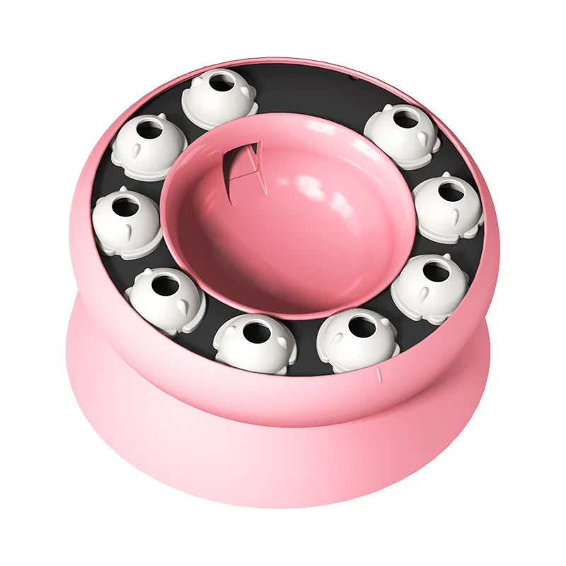 Raised Slow-Feeding Cat Bowl – NourishPrime™
