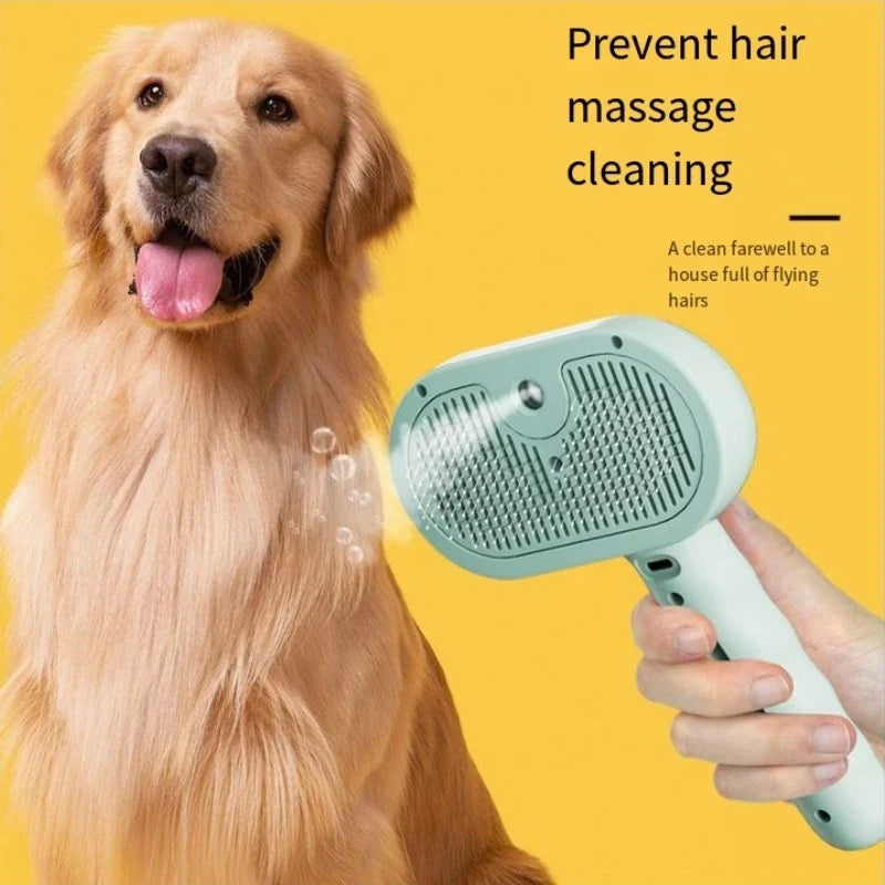 Electric Steam Pet Grooming Comb – SmoothCare™