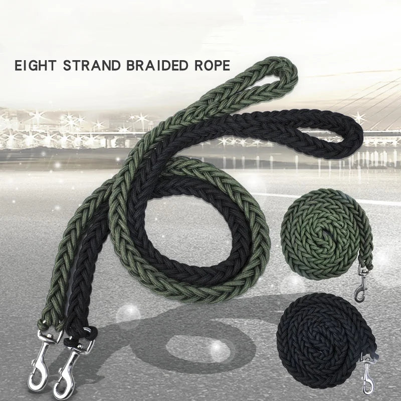 Heavy-Duty Nylon Dog Leash – FlexGlow™