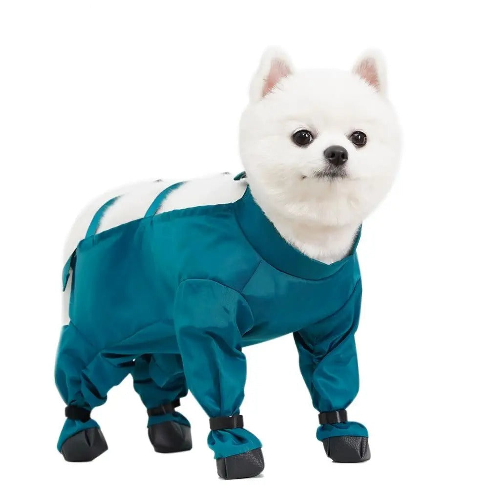 Waterproof Dog Shoes with Adjustable Braces – CloudShield™