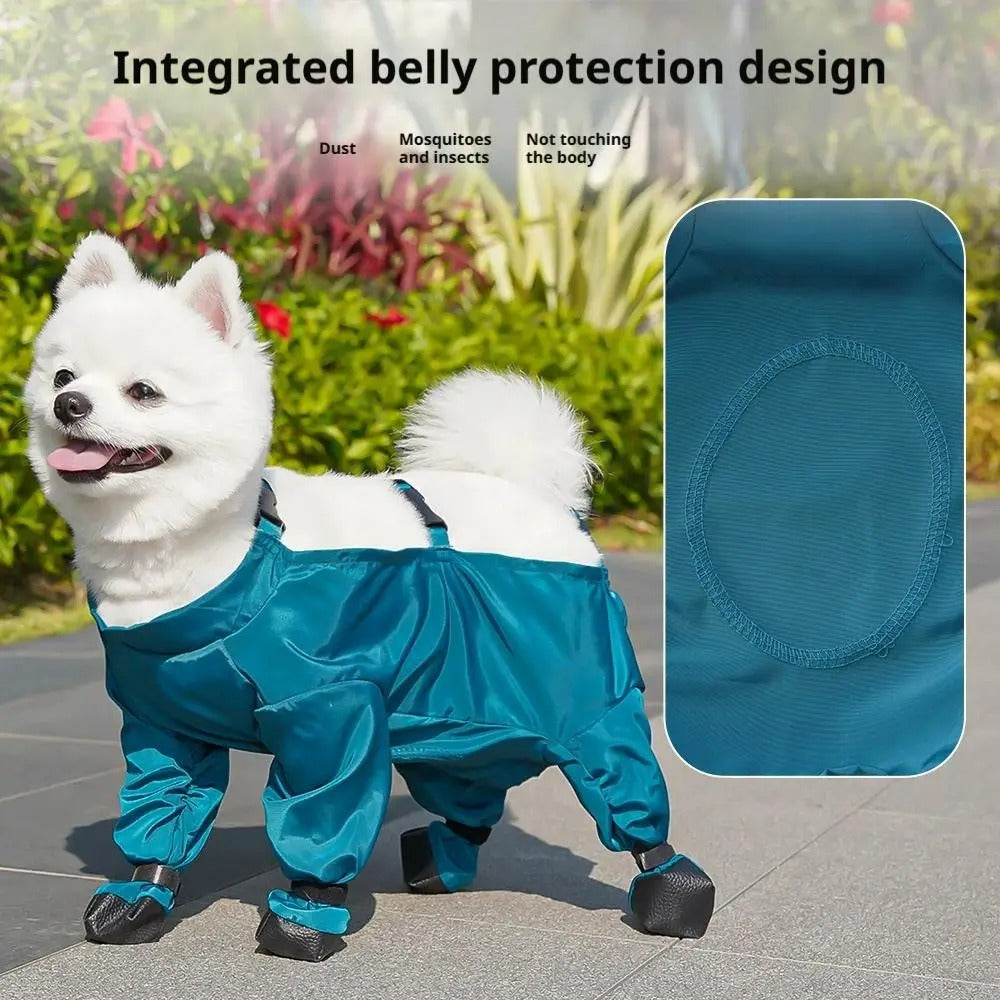 Waterproof Dog Shoes with Adjustable Braces – CloudShield™