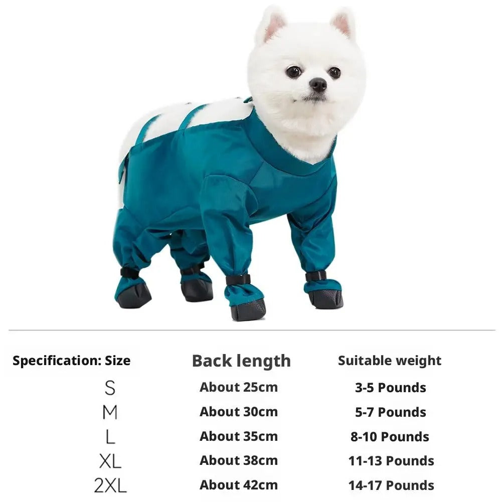 Waterproof Dog Shoes with Adjustable Braces – CloudShield™