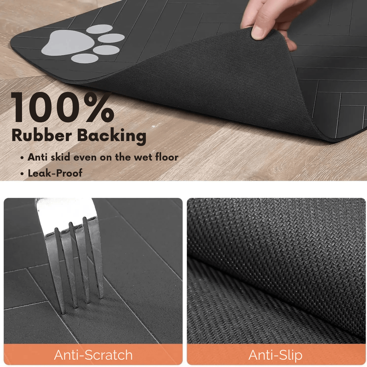 Absorbent Pet Feeding Mat – SpotlessPro™
