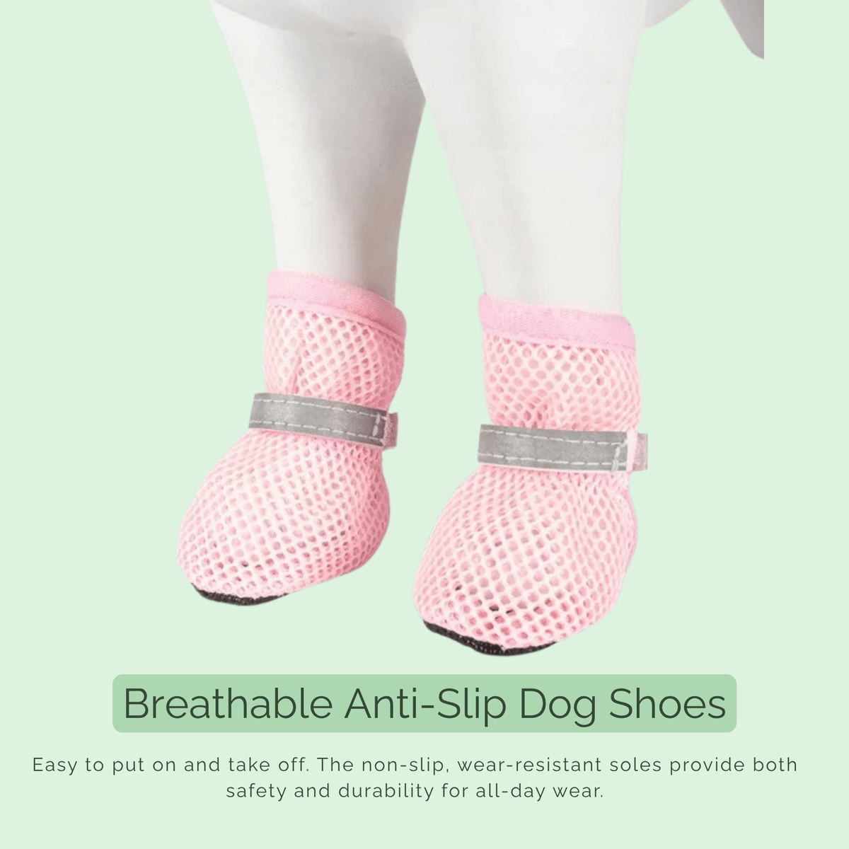 Breathable Non-Slip Dog Shoes – StarterMate™