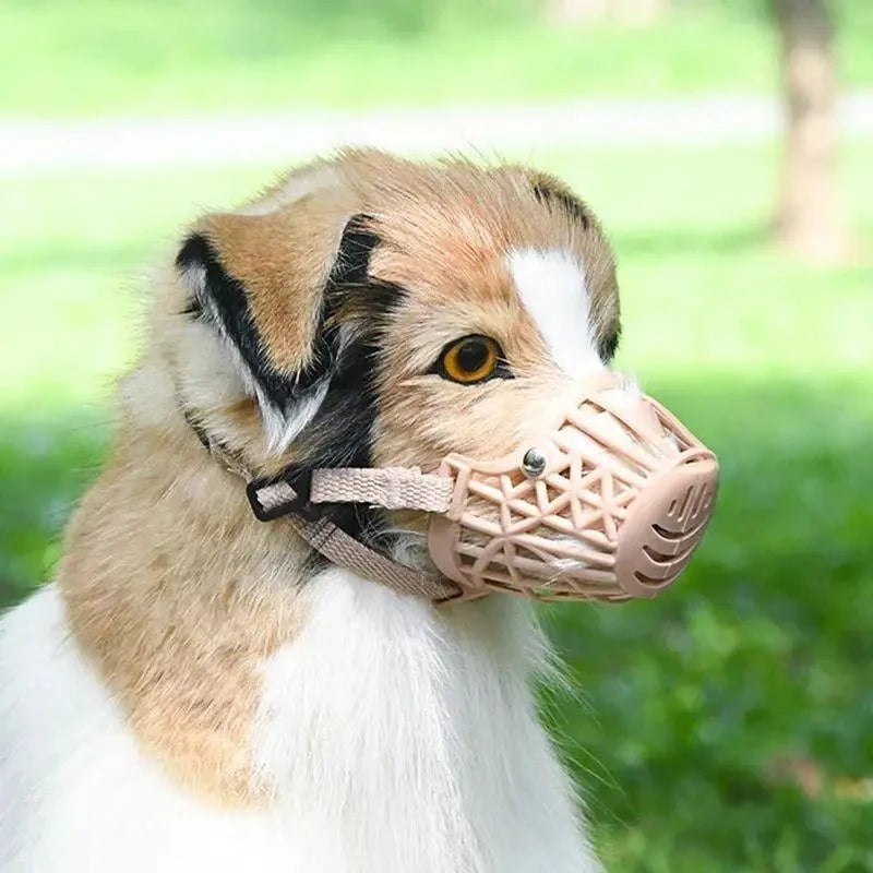 Breathable Adjustable Dog Muzzle – WalkComfort™