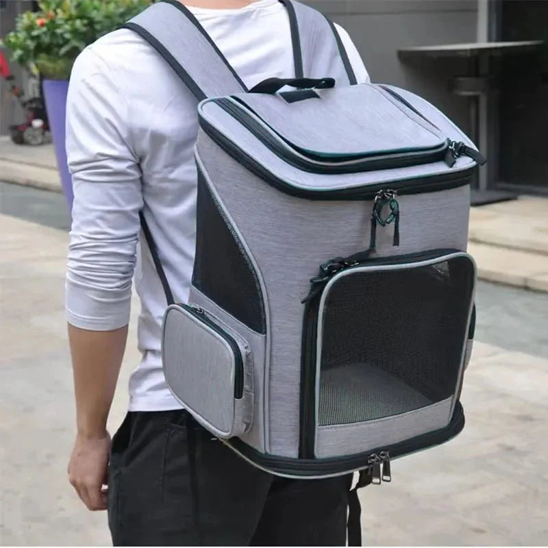 Expandable Cat & Small Dog Carrier Backpack – TripWave™