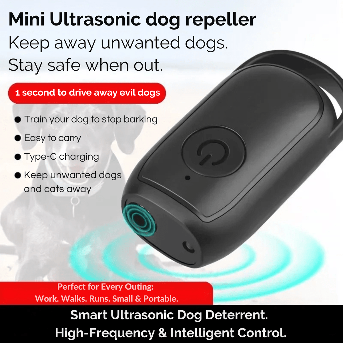 Ultrasonic Anti-Bark Training Device – RouteElite™