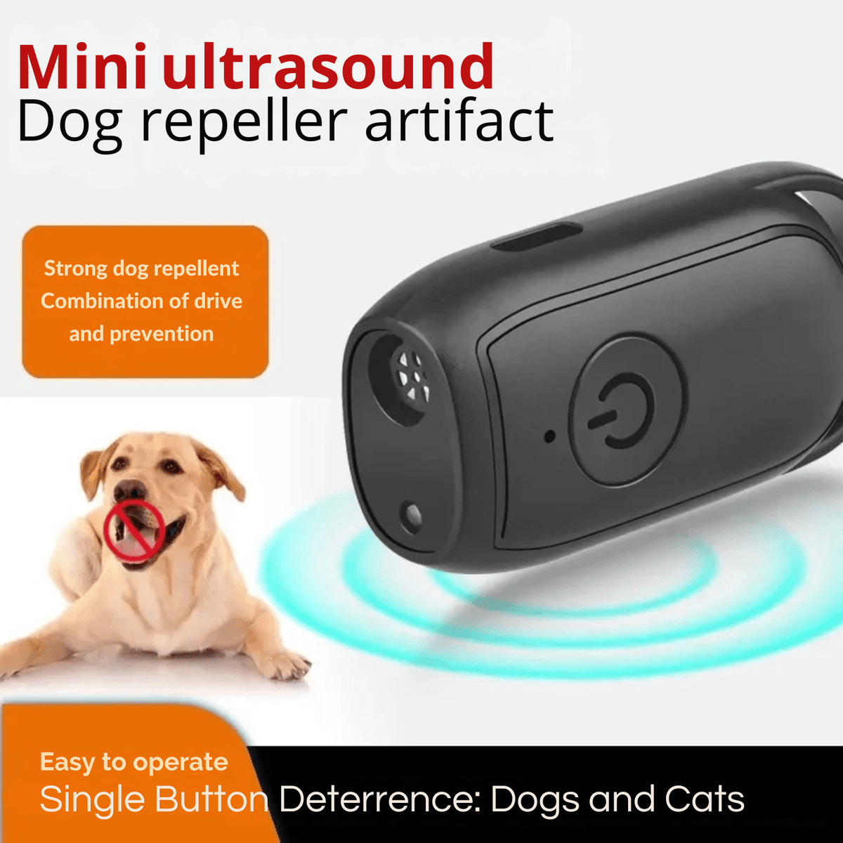 Ultrasonic Anti-Bark Training Device – RouteElite™