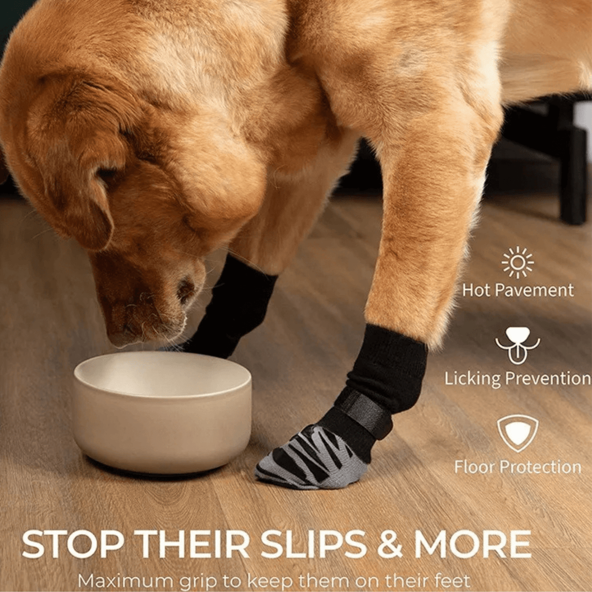 Non-Slip Dog Socks for Indoor Floors – WeatherEssentials™