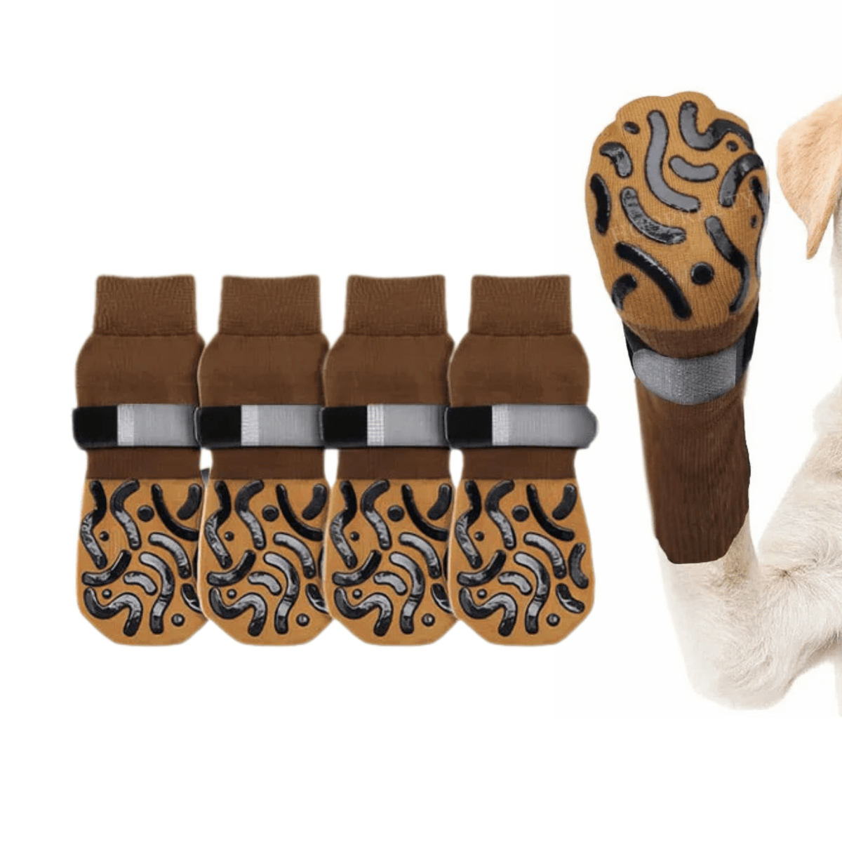 Non-Slip Dog Socks for Indoor Floors – WeatherEssentials™