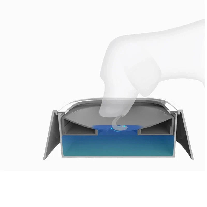 Spill-Proof Pet Water Bowl – FeastShield™