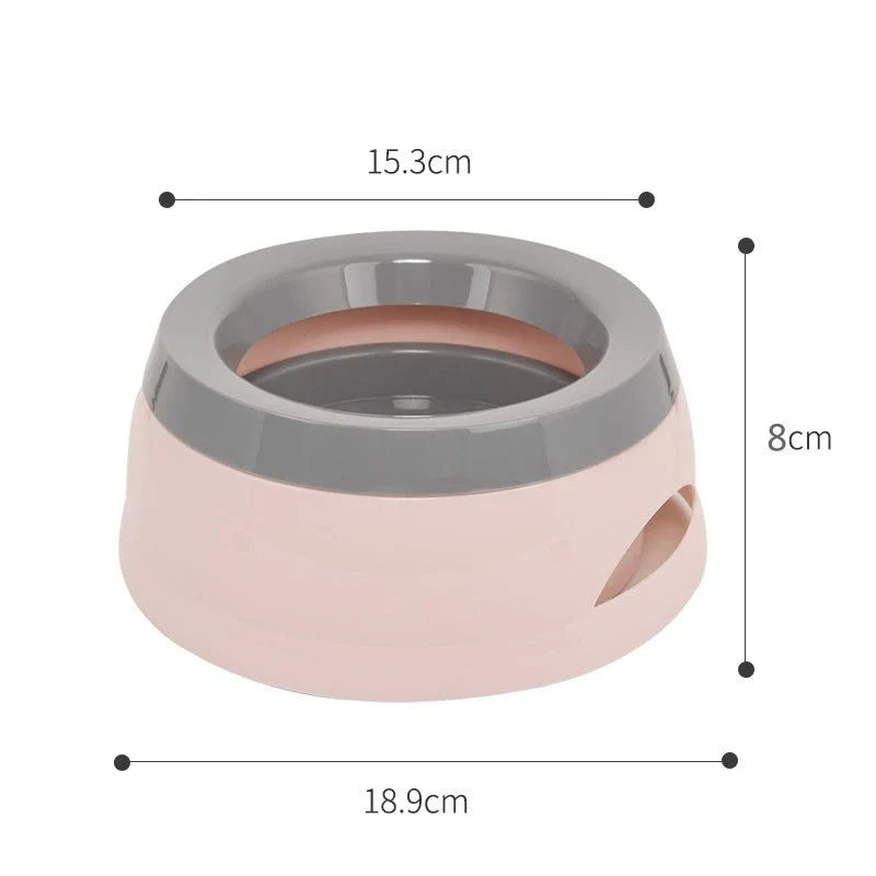 Spill-Proof Pet Water Bowl – FeastShield™