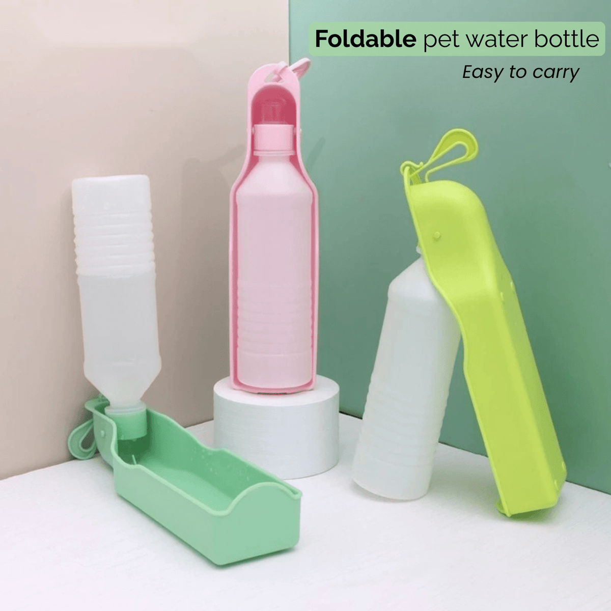 Tailented HydrateSense™ – Portable Pet Water Bottle for Dogs