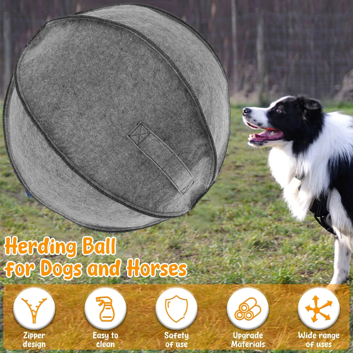 Interactive Herding Ball for Dogs – JoyMate™