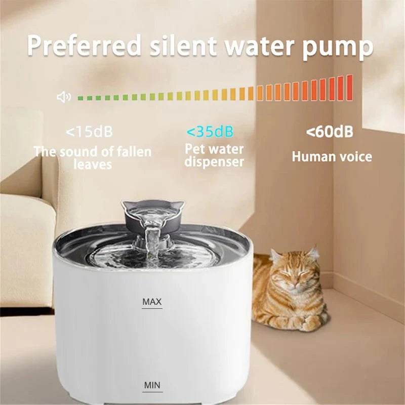 Wireless Automatic Pet Water Fountain – SpringPrime™
