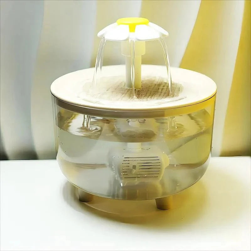 Quiet Automatic Pet Water Fountain with Filter – SplashEase™