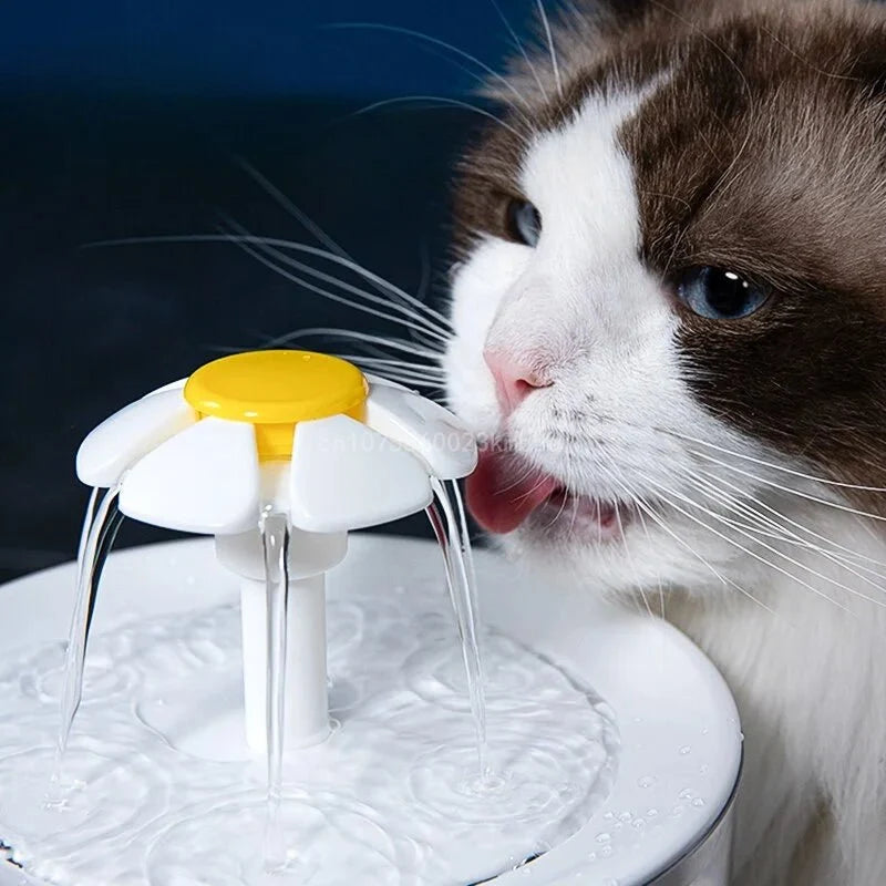 Quiet Automatic Pet Water Fountain with Filter – SplashEase™
