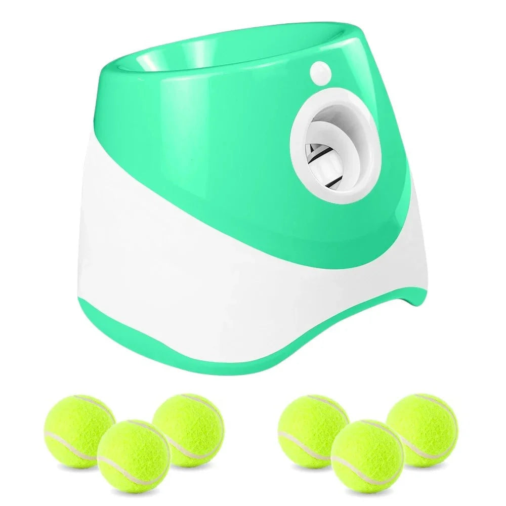 Automatic Tennis Ball Launcher for Dogs – BrainFlex™