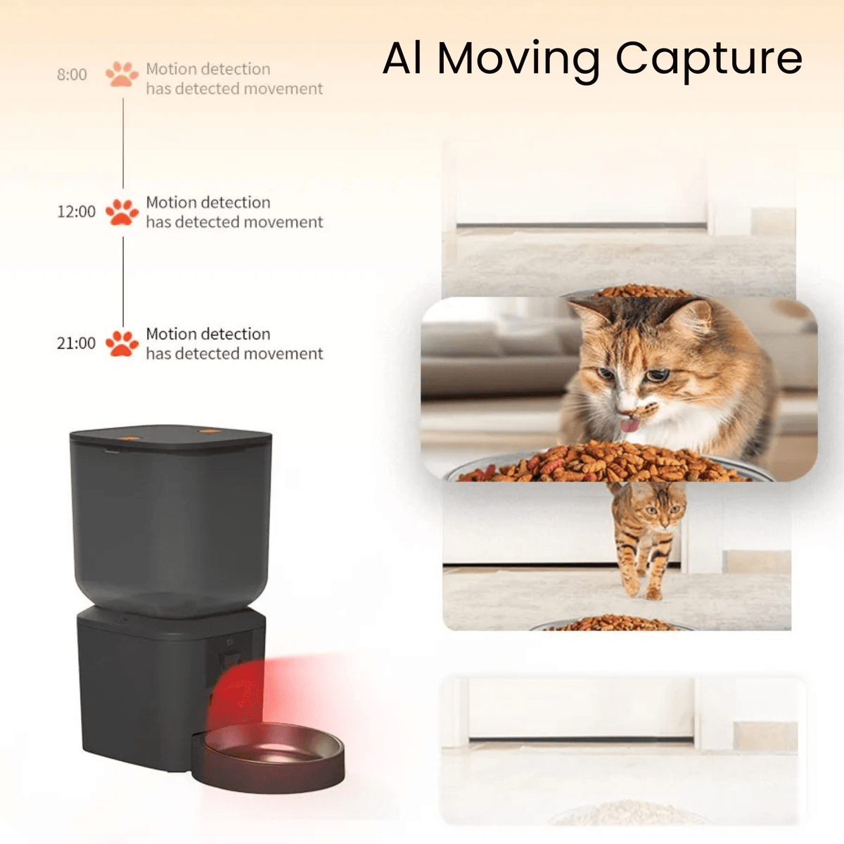 8L Automatic Pet Feeder with 1080P Camera – LookWise™