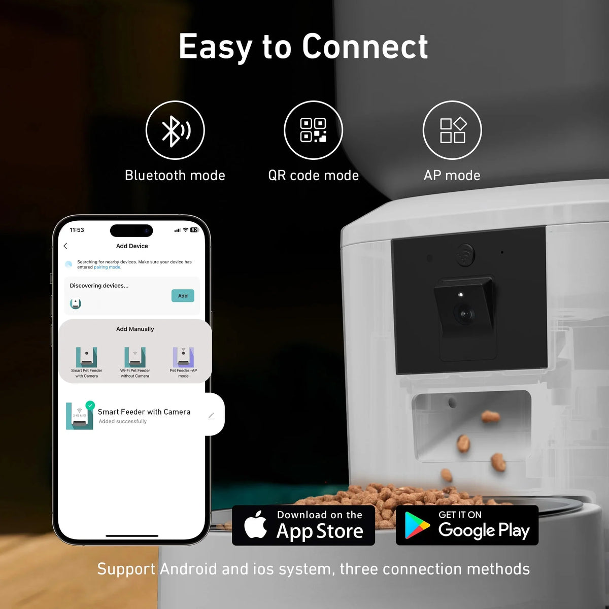 8L Automatic Pet Feeder with 1080P Camera – LookWise™