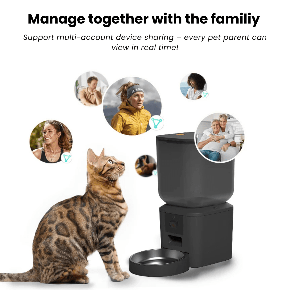 8L Automatic Pet Feeder with 1080P Camera – LookWise™
