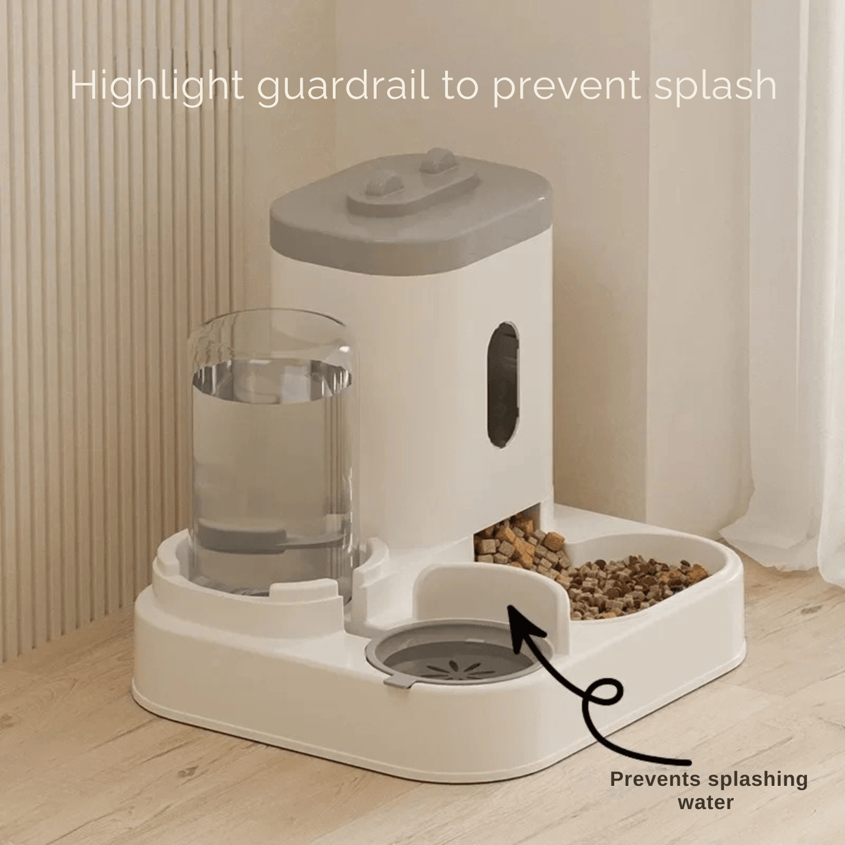 Automatic Pet Food & Water Bowl for Dogs & Cats – FeastComfort™
