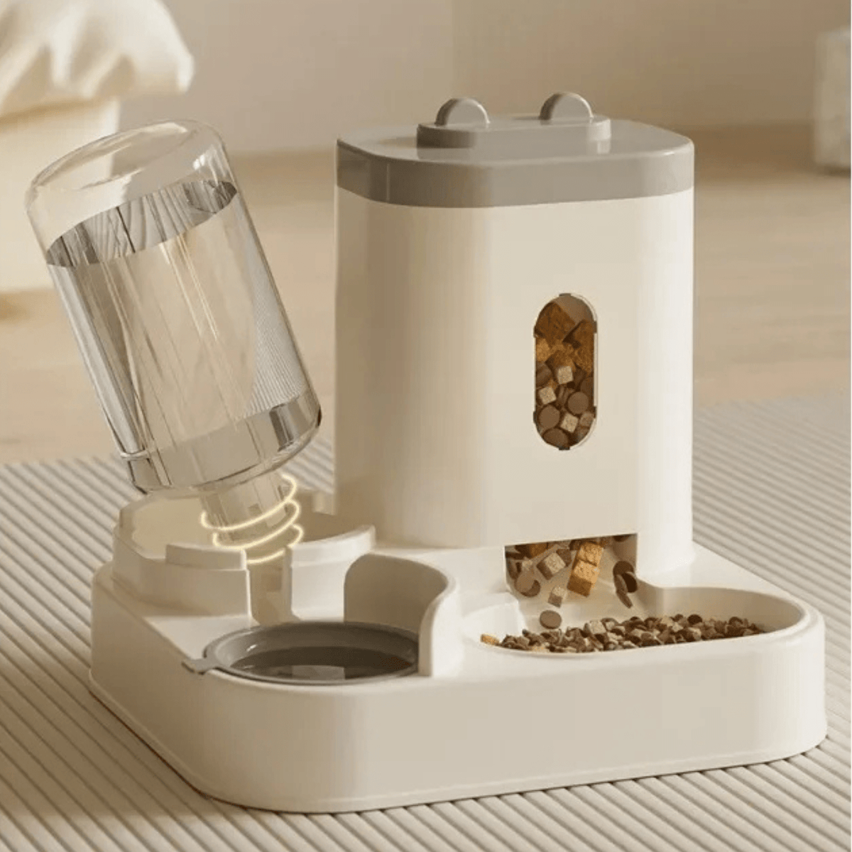 Automatic Pet Food & Water Bowl for Dogs & Cats – FeastComfort™